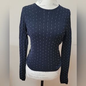 Saks Fifth Avenue Beaded Sweater